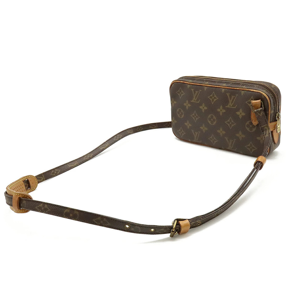 Louis Vuitton Bandoulire Crossbody Bag Bag Monogram Marly Shoulder Brown
